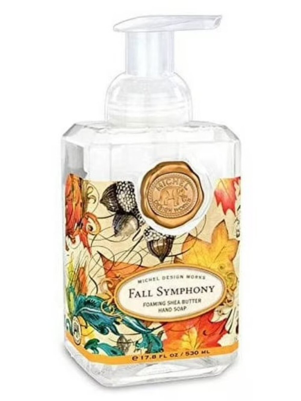 Michel Design Works Foaming Shea Butter Hand Soap 17.8 fl oz -Fall Symphony- NEW
